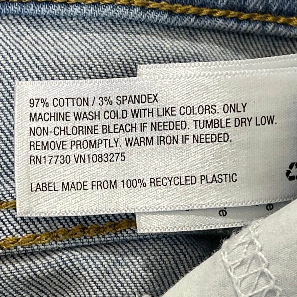 Universal Thread WOMENS SIZE 6/28R Blue High Rise SKINNY DISTRESSED JEANS